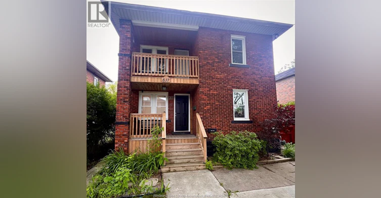 UPPER-837 Louis Avenue, Windsor, ON, N8A 1X4