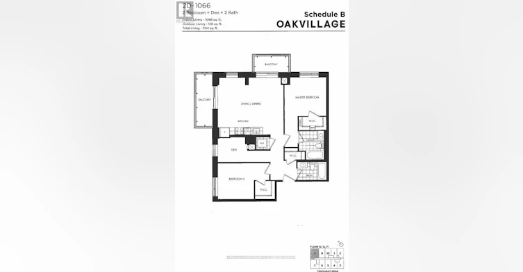 1208-345 Wheat Boom Drive, Oakville, ON, L6H 7X4 - 2