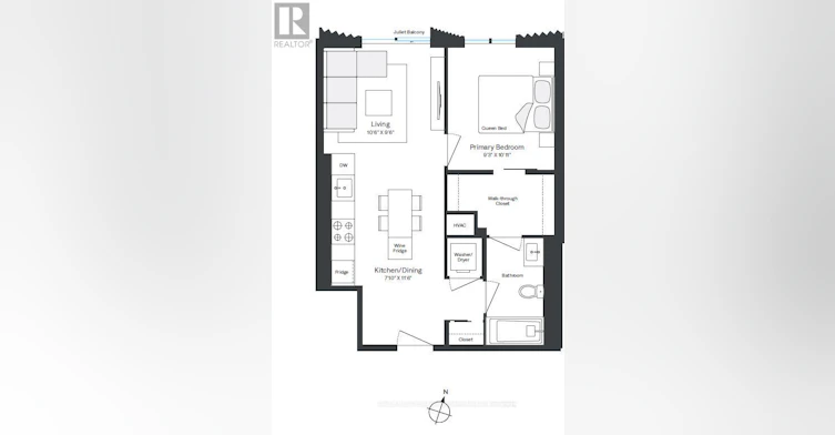 1211-65 Trinity Street, Toronto, ON, M5A 0Y1 - 2