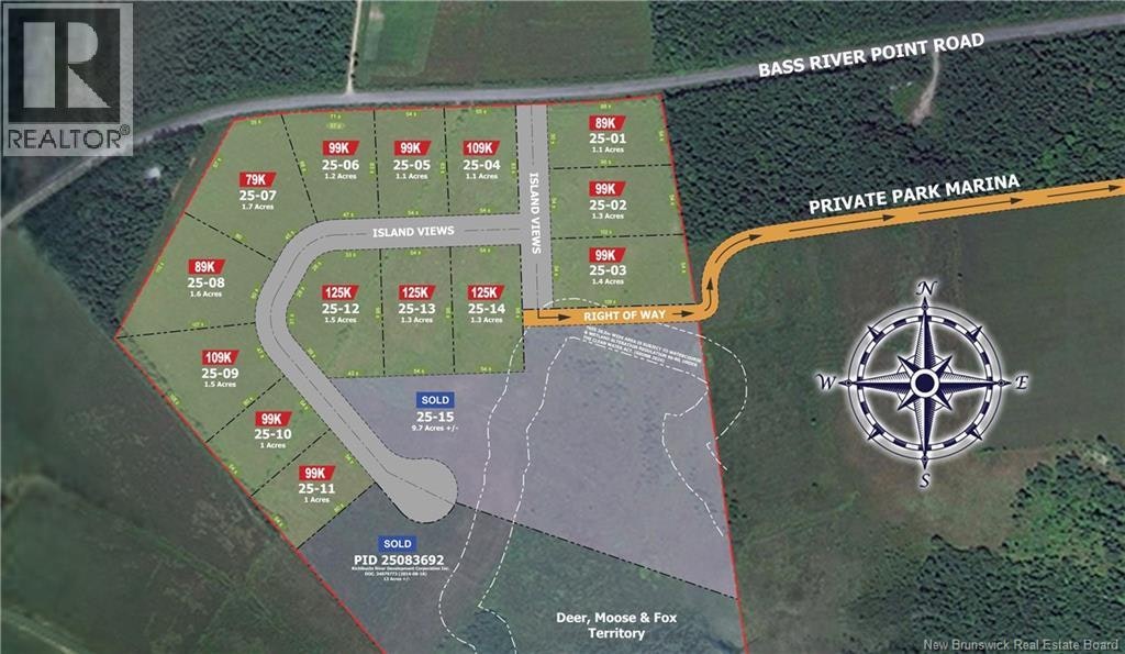 LOT 25-13 Island Views, Bass River, NB, E4T 1J6