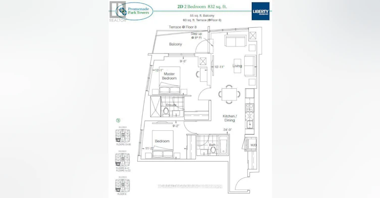 1802-50 Upper Mall Way, Vaughan, ON, L4J 0L8 - 8