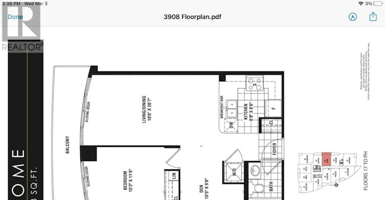 3908-19 Grand Trunk Crescent, Toronto, ON, M5J 3A3 - 9