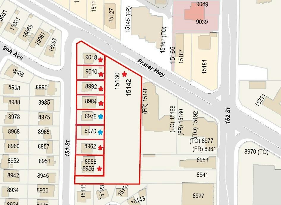 9018, 9010, 8992-8984 151 Street, Surrey, BC, V3R 8Y9