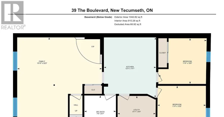 LOWER-39 The Boulevard, New Tecumseth, ON, L0G 1W0 - 21
