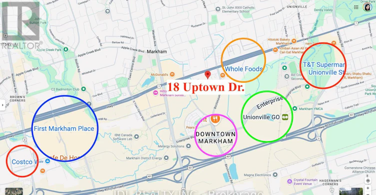 1206-18 Uptown Drive, Markham, ON, L3R 5M5 - 2