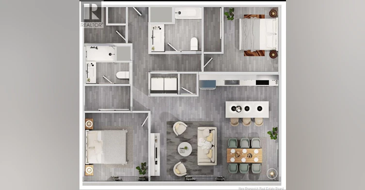 Penthouse K-99 King Street, Saint John, NB, E2L 2H7 - 8