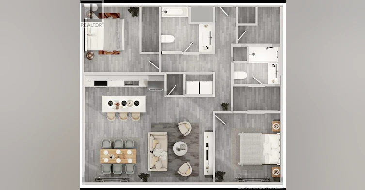 Penthouse L-99 King Street, Saint John, NB, E2L 2H7 - 8