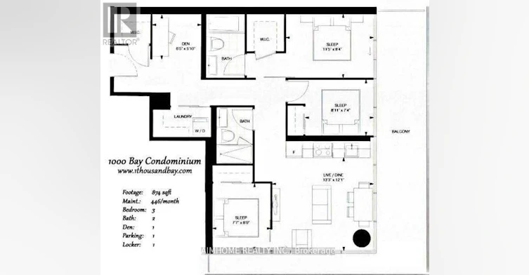 1208 Master Bdrm 57st Joseph Street, Toronto, ON, M5S 0C5 - 2