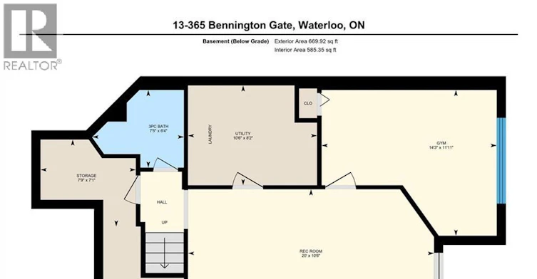 13-365 Bennington Gate, Waterloo, ON, N2T 2L1 - 20