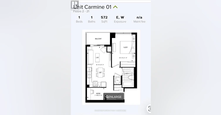 806-68 Canterbury Place, Toronto, ON, M2N 0H8 - 15