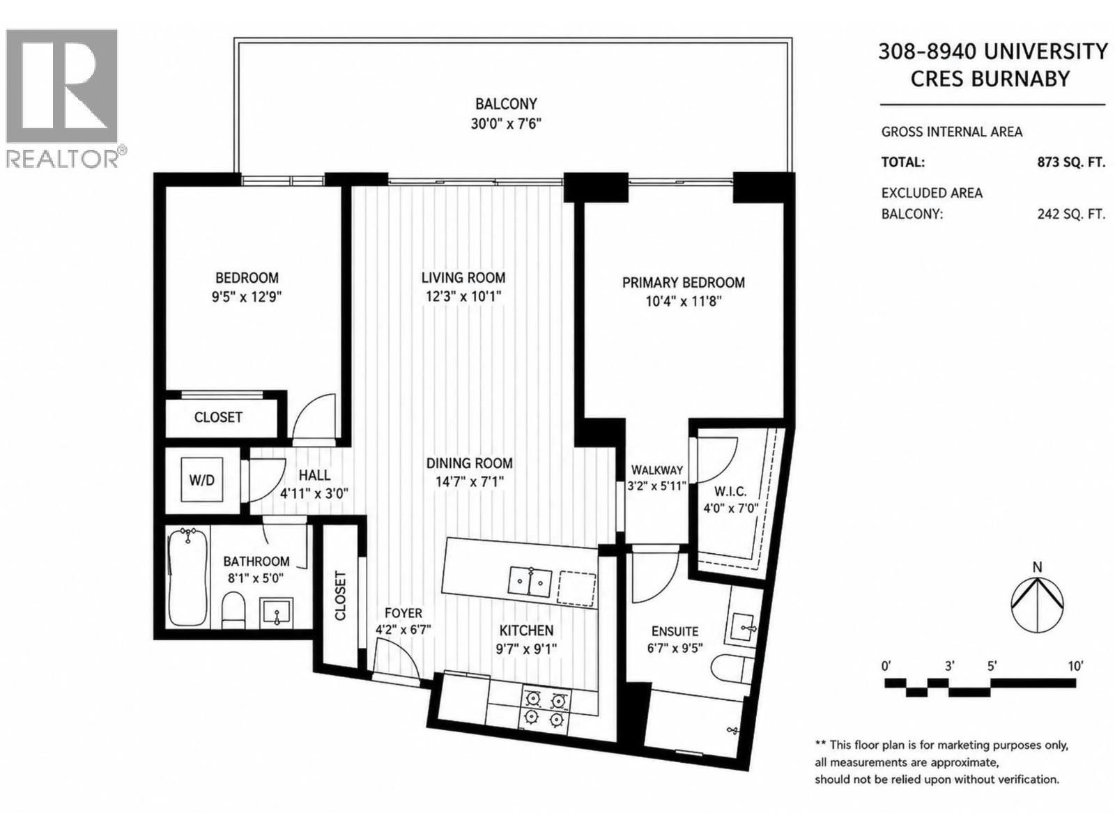 308-8940 University Crescent, Burnaby, BC, V5A 0E7