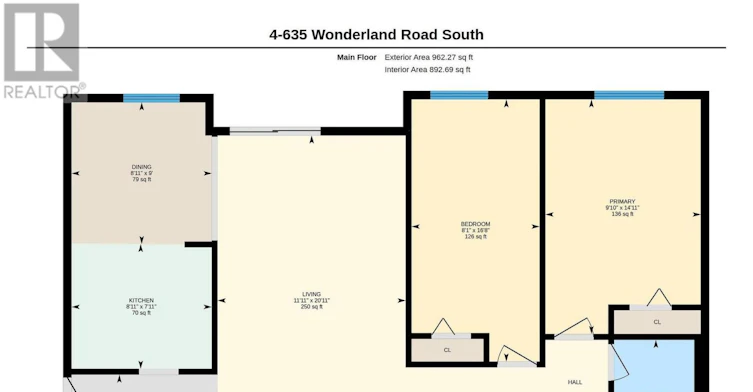 4-635 Wonderland Road S, London, ON, N6K 1M1 - 23