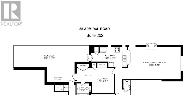 202-85 Admiral Road, Toronto, ON, M5R 2L7 - 11
