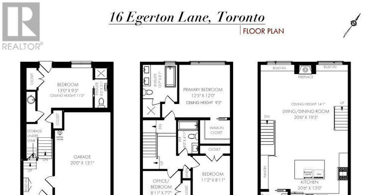 16 Egerton Lane N, Toronto, ON, M5T 2P5 - 16