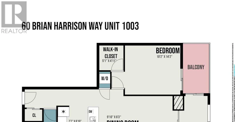 1003-60 Brian Harrison Way, Toronto, ON, M1P 5J5 - 13