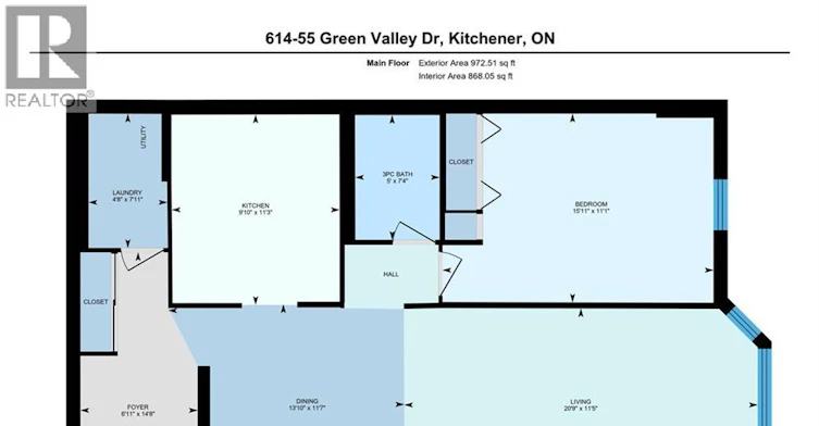 614-55 Green Valley Drive, Kitchener, ON, N2P 1Z6 - 21