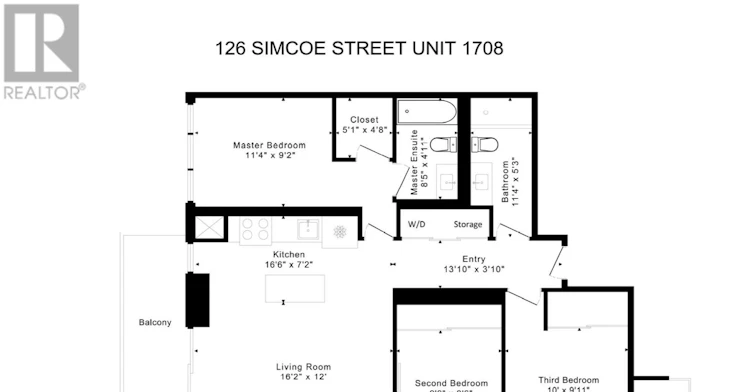 1708-126 Simcoe Street, Toronto, ON, M5H 4E6