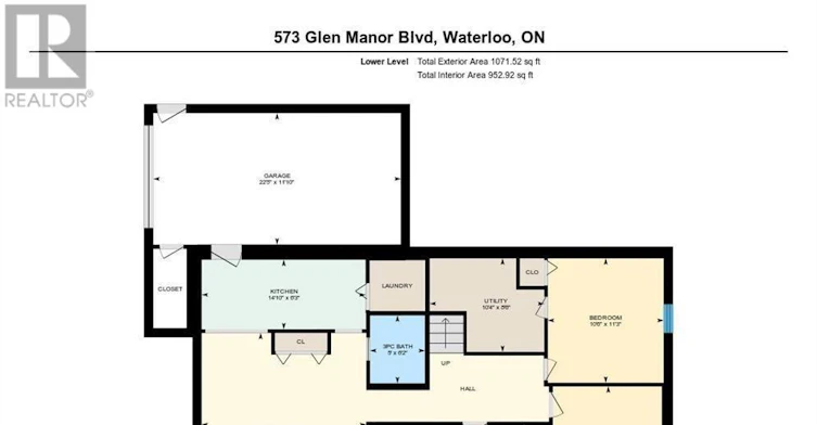 B-573 Glen Manor Boulevard, Waterloo, ON, N2L 4T7 - 2
