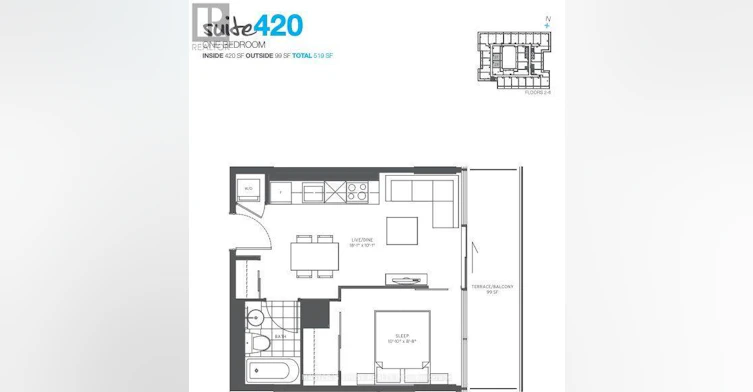 728-161 Roehampton Avenue, Toronto, ON, M4P 0C8 - 2