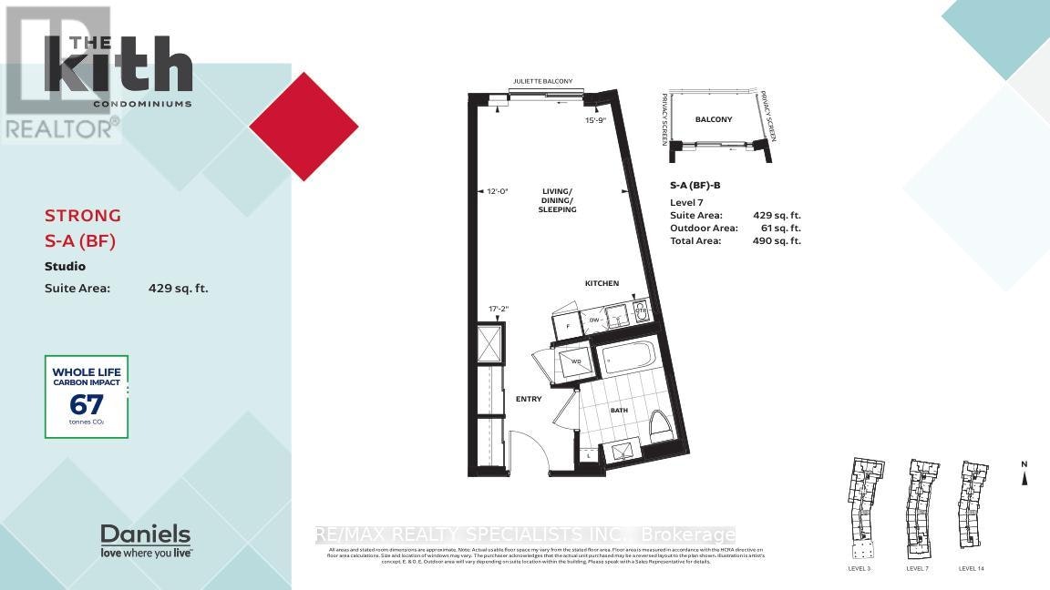712-2485 Eglinton Avenue W, Mississauga, ON, L5M 2T1 - 2