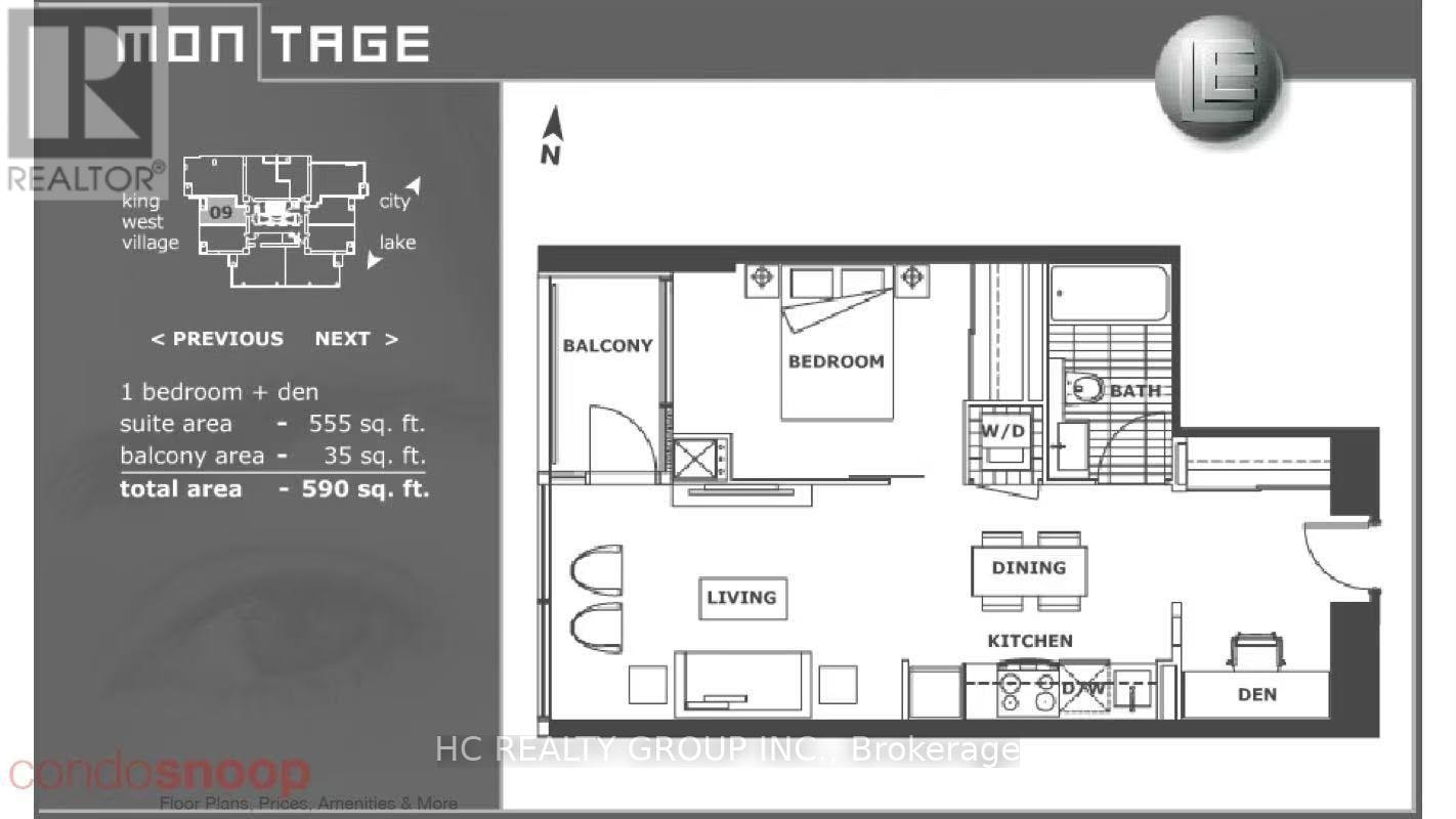 5009-25 Telegram Mews, Toronto, ON, M5V 3Z1 - 8