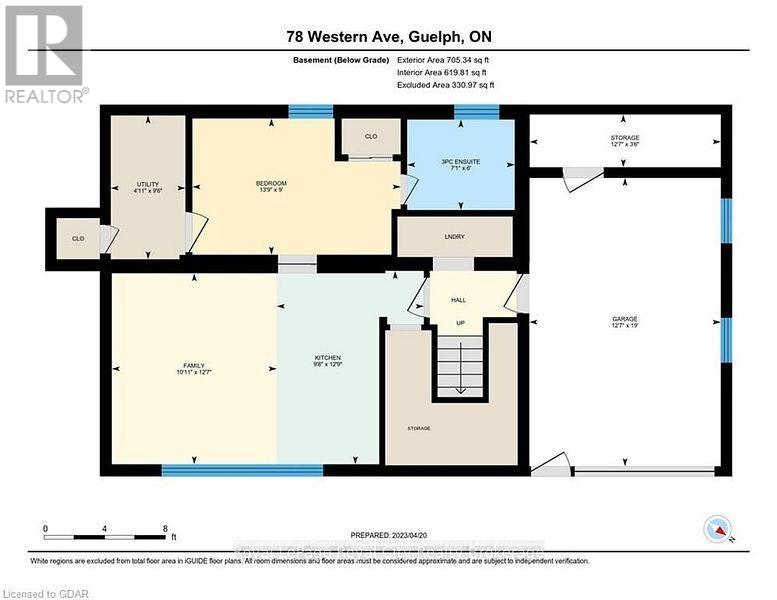 BASEMENT-78 Western Avenue, Guelph, ON, N1H 6A8 - 14