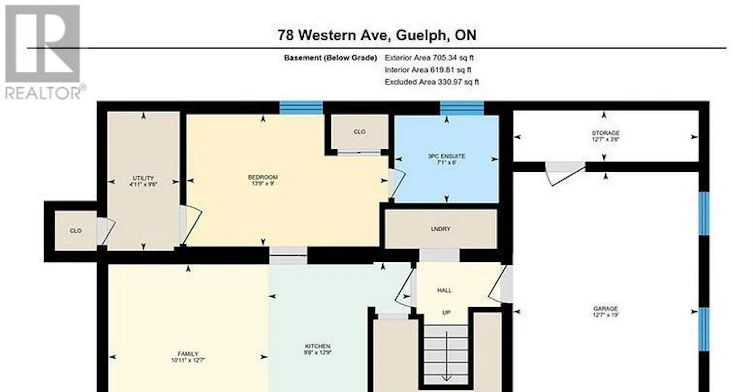 BASEMENT-78 Western Avenue, Guelph, ON, N1H 6A8 - 14