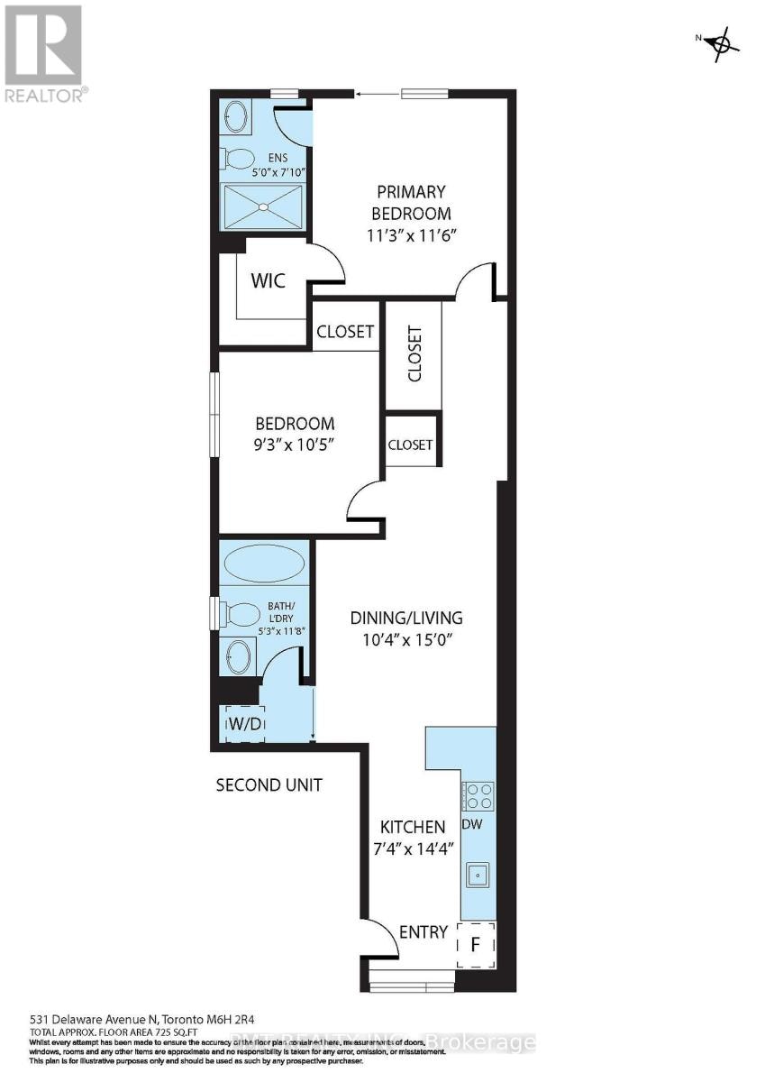 1FM-531 Delaware Avenue N, Toronto, ON, M6H 2V3 - 17