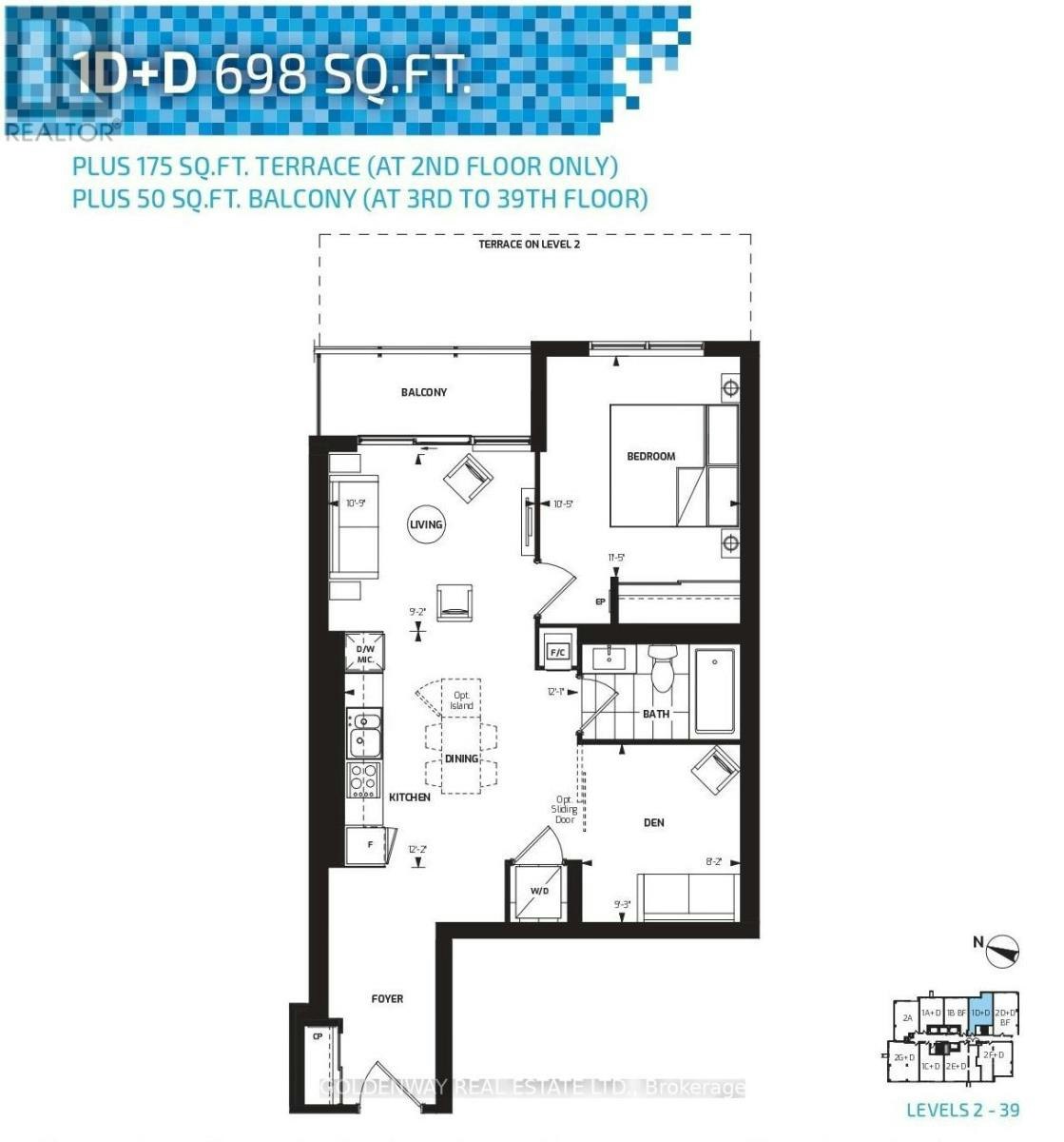 2202-18 Water Walk Drive, Markham, ON, L3R 6L5 - 2