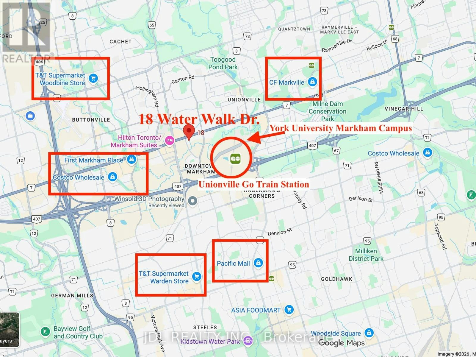 2602-18 Water Walk Drive, Markham, ON, L3R 6L5 - 2