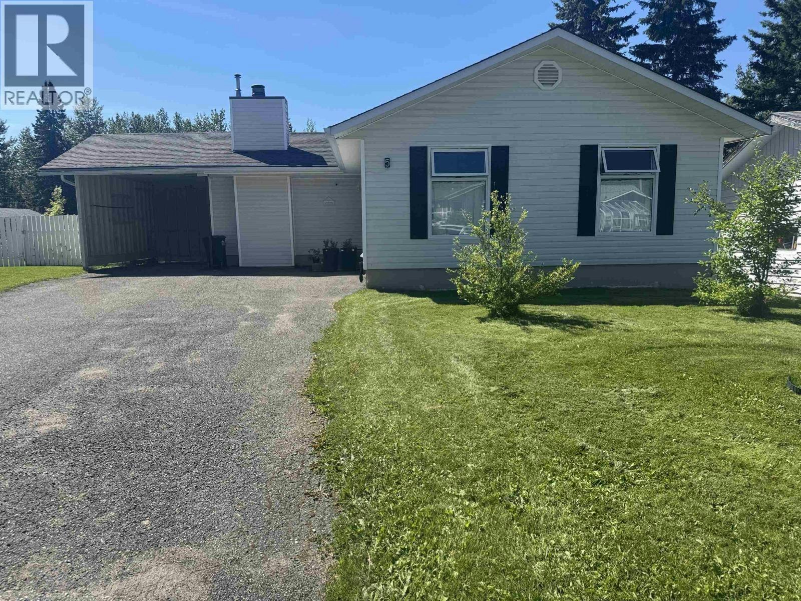 5 Cut Thumb Place, Mackenzie, BC, V0J 2C0