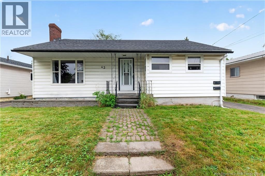 43 Derby Street, Moncton, NB, E1E 6Y6