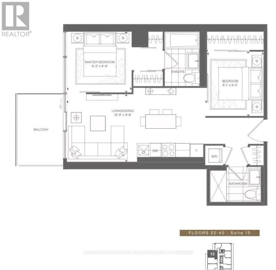 3613-3 Gloucester Street, Toronto, ON, M4Y 0C6 - 2