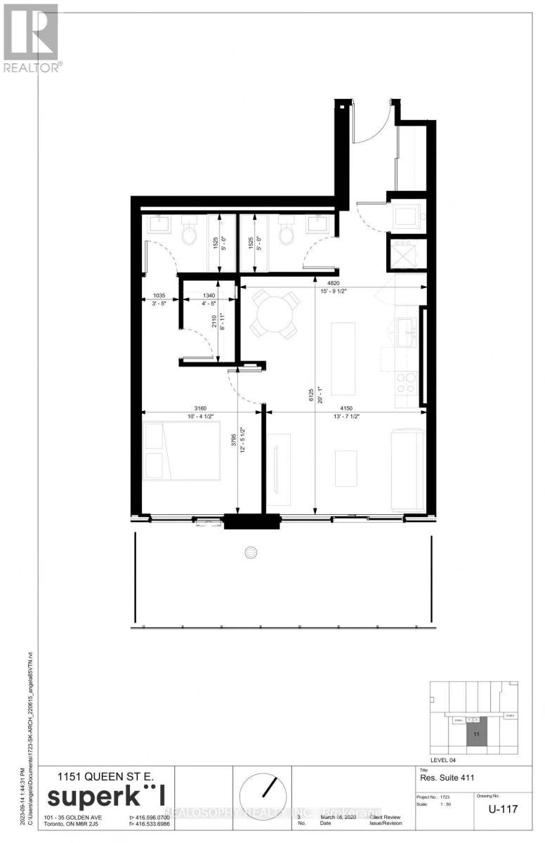 411-115 Larchmount Avenue, Toronto, ON, M4M 2Y6 - 2