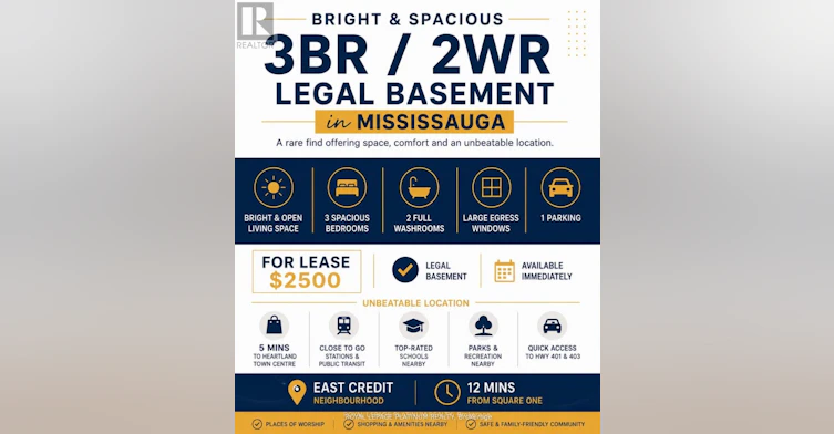 LEVEL-3BR 1540 Lower Manorbrook Court, Mississauga, ON, L5M 4A8
