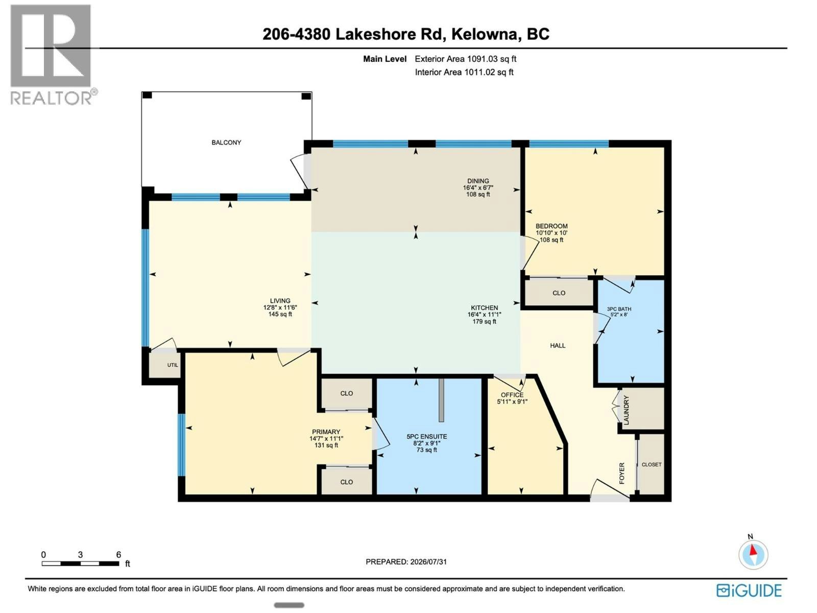 206-4380 Lakeshore Road, Kelowna, BC, V1W 5N3 - 7