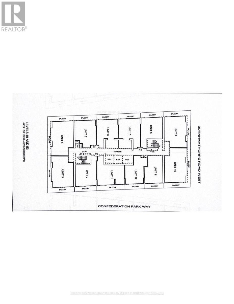4911-3900 Confederation Parkway, Mississauga, ON, L5B 0M3 - 2
