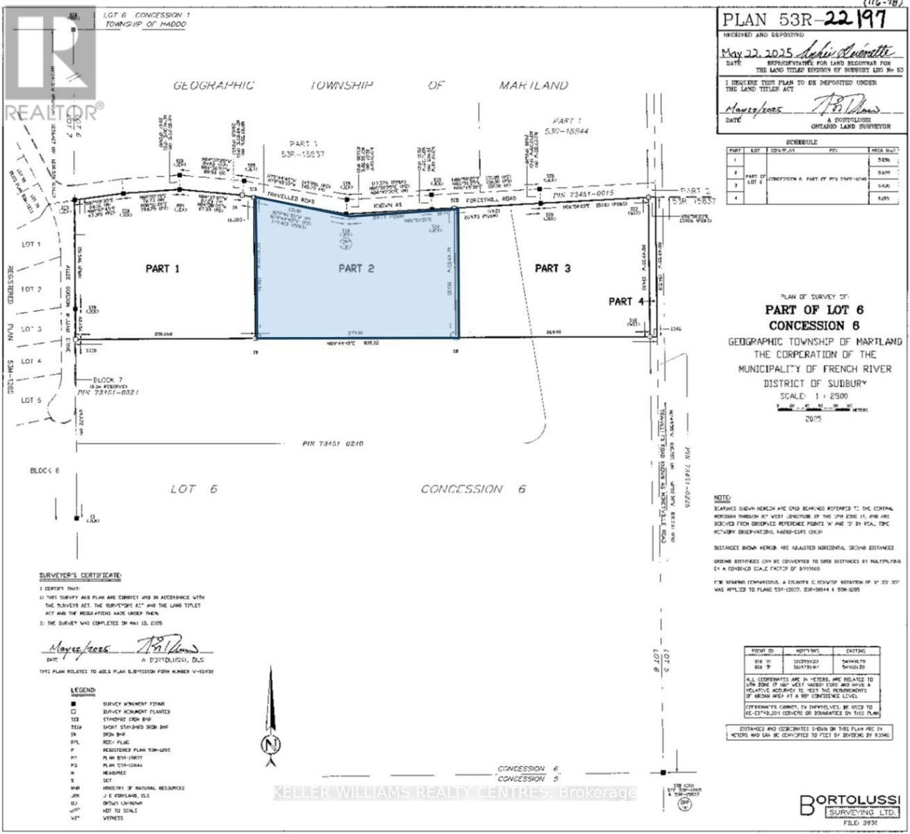 PART 53R-22197-2 477 Plan Monetville Road, French River, ON, P0M 2K0