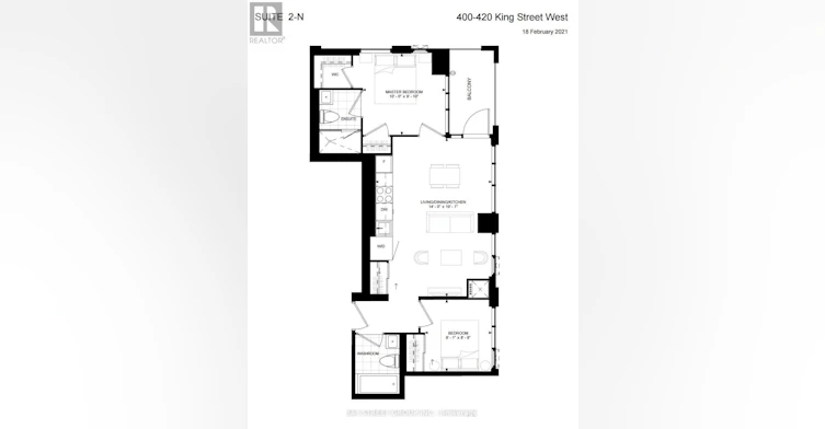 2206-400 King Street W, Toronto, ON, M5V 0X8 - 16