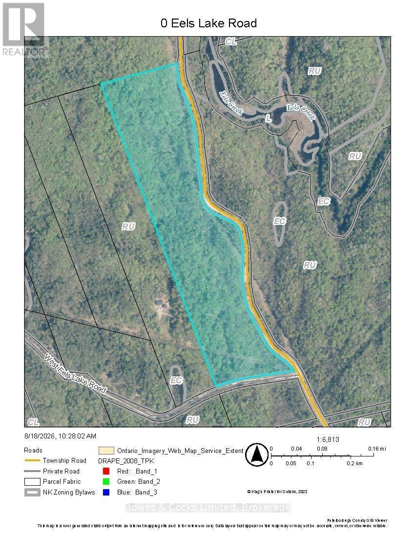 0 Eels Lake Road, North Kawartha, ON, K0L 1A0