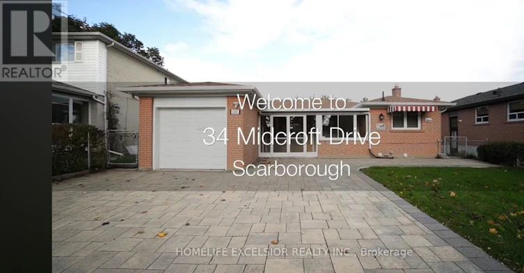 BASEMENT-34 Midcroft Drive, Toronto, ON, M1S 1X2