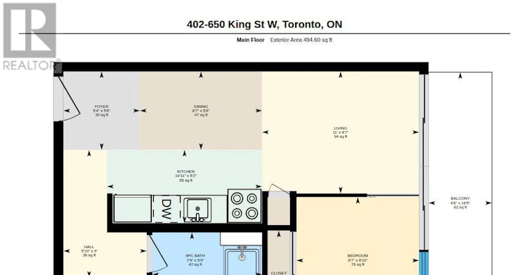 402-650 King Street W, Toronto, ON, M5V 0H6 - 2