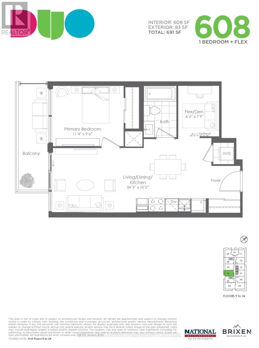 2406-260 Malta Avenue, Brampton, ON, L6Y 6L7 - 10