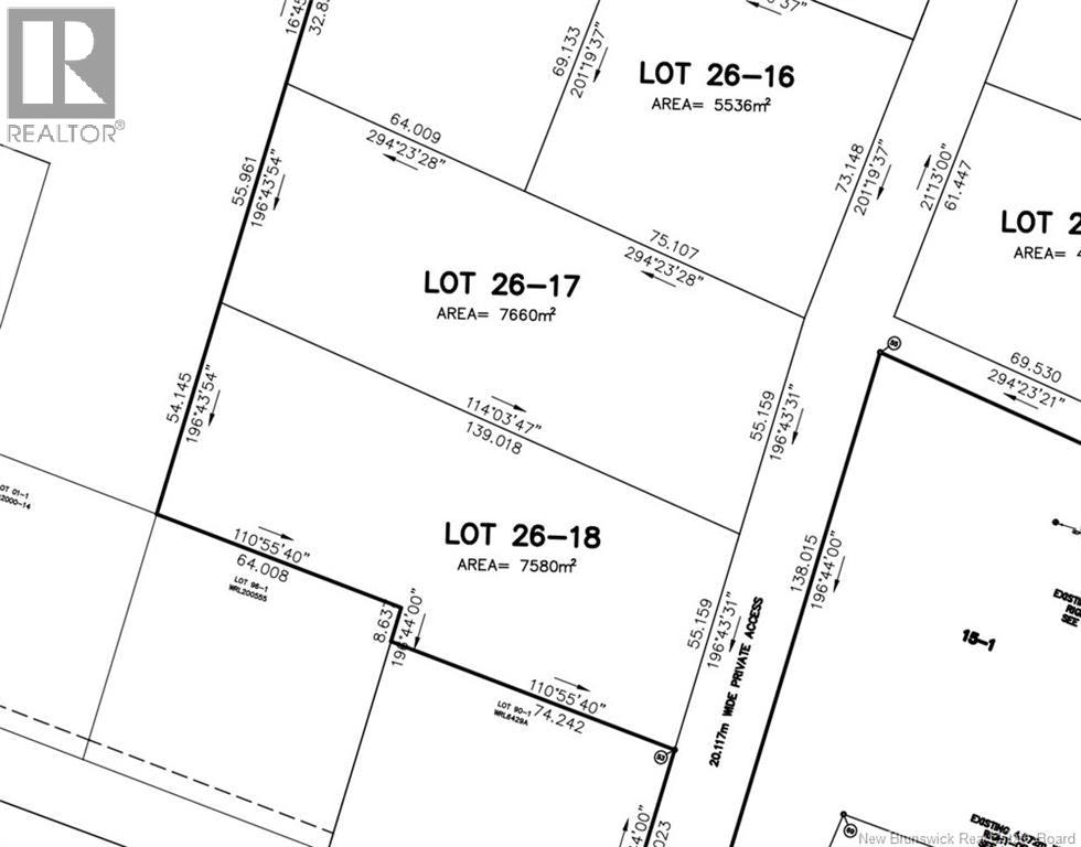 Lot 26-17 Des Pins, Aldouane, NB, E4W 5E1