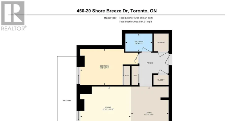 450-20 Shore Breeze Drive, Toronto, ON, M8V 0C7 - 38