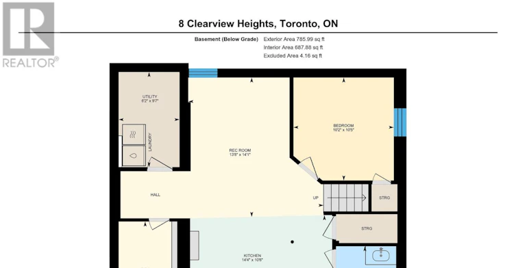 BASEMENT-8 Clearview Heights, Toronto, ON, M6M 1Z9 - 20