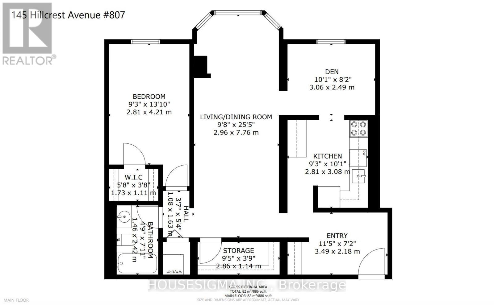 807-145 Hillcrest Avenue, Mississauga, ON, L5B 3Z1 - 14