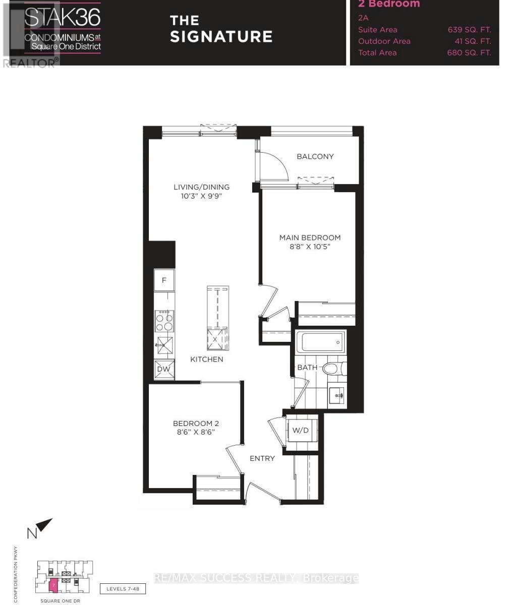 1607-395 Square One Drive, Mississauga, ON, L5B 0P6 - 26