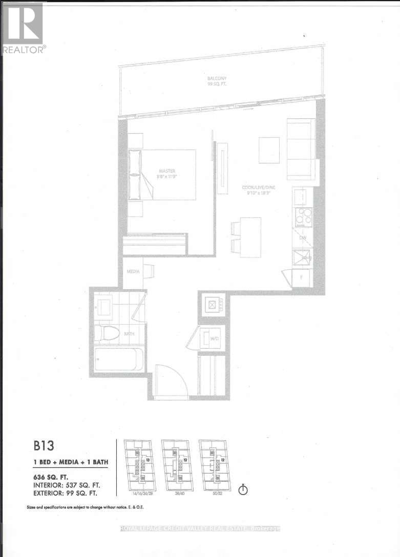 1413-3900 Confederation Parkway, Mississauga, ON, L5B 0M3 - 34