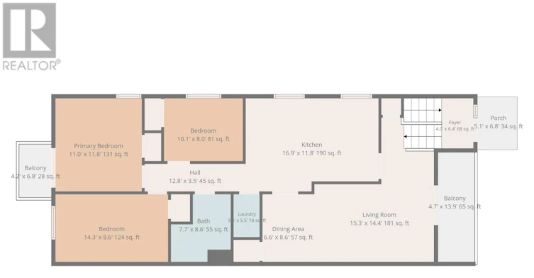 2 Second Floor) 30 Porritt Street, Barrie, ON, L4N 6Y3 - 3